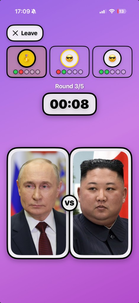 YUNO PVP Duel Mode - Real-time player versus player prediction battle